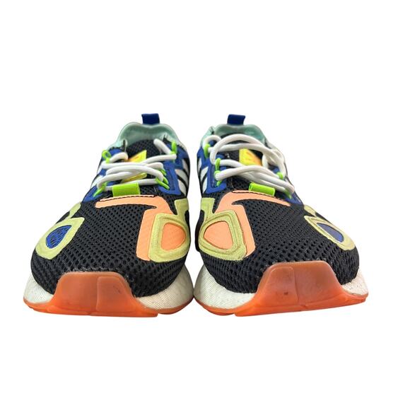 Adidas ZX 2K Boost FX6530 Black Multi-Color Leopard Sole Women’s Size 5 - Picture 2 of 12